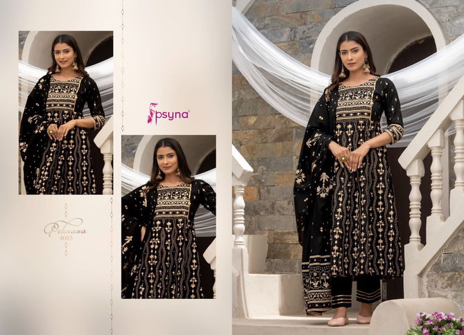 Pehnava 4 Psyna Function Wear Wholesale Readymade Suits Catalog